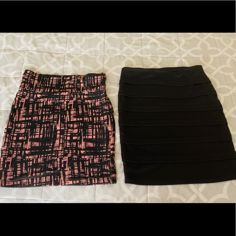 Bundle of two mini skirts